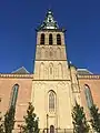 Bell tower of church