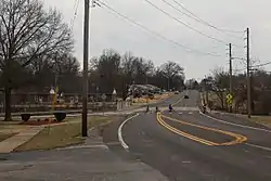 Bellefontaine Road in Bellefontaine Neighbors, Missouri, February 2017