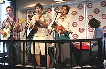 The Belleville Outfit perform in Waterloo Records, Austin, TX, May 27, 2009