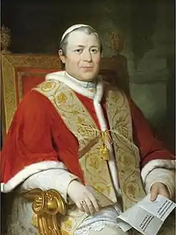 Pope Pius IX (about 1878)