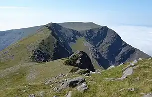 Ben Lugmore West Top, and Ben Bury (back right), viewed from Ben Lugmore