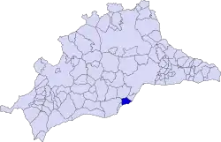 Benalmádena shown within Málaga