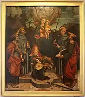 Madonna with Saints, painting