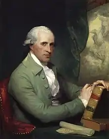 American artist Benjamin West, 1783–84