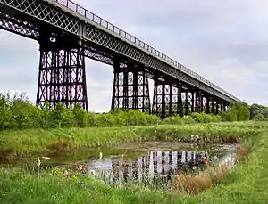Bennerley Viaduct (north East End)