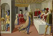Benozzo Gozzoli, The Feast of Herod and the Beheading of Saint John the Baptist, 1461-1462, NGA