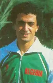 Tedj Bensaoulathe legendary striker
