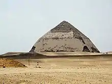 Photograph of a pyramid