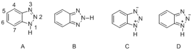 Benzotriazole tautomers and their derivatives