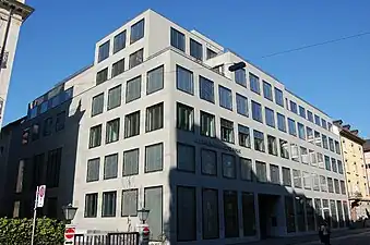 The Zurich office of Bergos AG, the former Berenberg Bank (Schweiz) AG