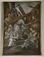 In a Christ Carrying the Cross, from a South German church