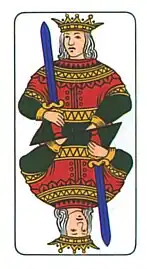 King of swords (Bergamo pattern)