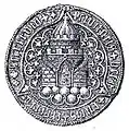 City seal of Bergen, 1531.