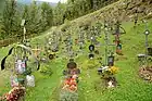 Mountain cemetery