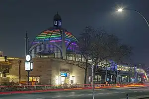 Metrotrain at Nollendorfplatz