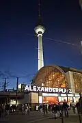 Bahnhof Alexanderplatz and the Fernsehturm
