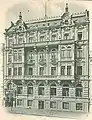 Hotel Reichshof, 70a Wilhelmstrasse, 1889, before being integrated into the Hotel Adlon in 1907