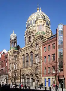 The New Synagogue in Berlin, Germany