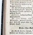 Entry of the address of Louis George at the Berlin address book of 1769