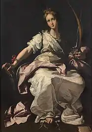 Bernardo Strozzi, St. Catherine of Alexandria, 1615
