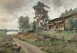 Landscape from Häme, 1896