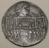 Medal of the Pazzi conspiracy, with Lorenzo, 1478, Bertoldo di Giovanni