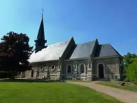 The church in Berville-la-Campagne