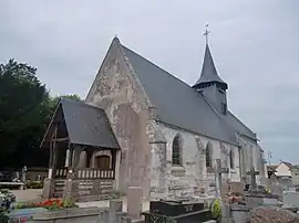 The church in Berville-en-Roumois