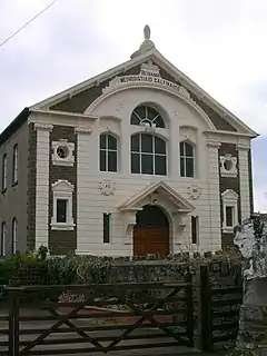 Chapel with ornate Beaux-Arts inspired facade