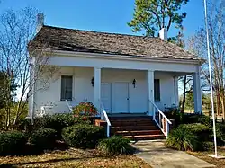 The Bethune-Kennedy House is a rare, dual front door, double pen Creole cottage; it was constructed circa 1840 and is the oldest remaining structure in Abbeville. It was placed on the National Register of Historic Places on January 5, 1978.