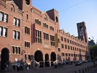 The Amsterdam Commodities Exchange by Hendrik Petrus Berlage (1896–1903)
