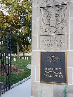 Beverly National Cemetery, Edgewater Park, New Jersey