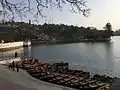 Bhimtal Lake aerial view