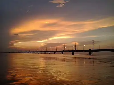 Bangabandhu Bridge Capture by Tanjil Sarkar , Bangladesh