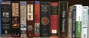 English Bible dictionaries