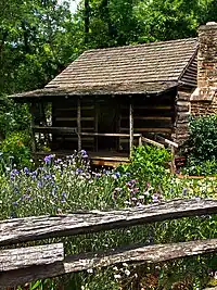 Big Holly Cabin at the Mauldin House in Clarkesville, Georgia.