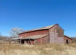 The big red barn