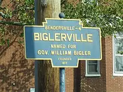 Official logo of Biglerville, Pennsylvania