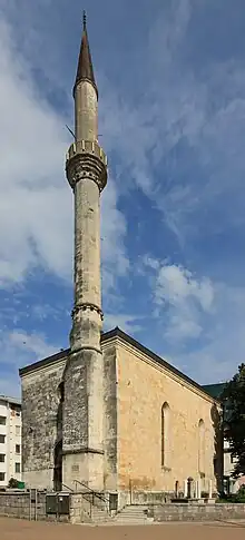 A minaret has been added to the Fethija mosque of Bihać