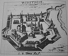 Bihac fortress (Wihitsch), 1686