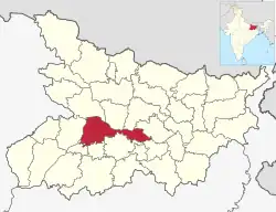 Location of Patna district