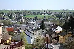 Bissen seen from the Wobierg