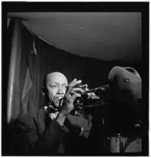 Bill Coleman at Cafe Society, between 1946 and 1948. Photo: William P. Gottlieb.