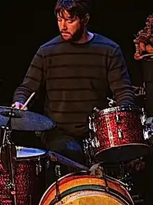 Billy Martin performing at the 2007 Bennett Alliance Concert Series in Cambridge, Massachusetts