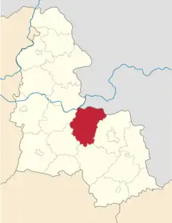 Raion location in Sumy Oblast