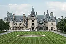 Biltmore Estate, America's largest private house, designed for George Washington Vanderbilt II (built 1890–1895)