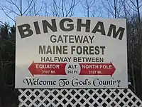 Welcome sign