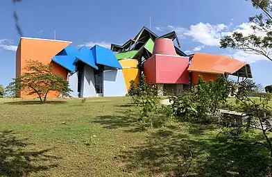 Biomuseo, Panama City, Panama, by Frank Gehry, partially opened in 2014, completed in 2019