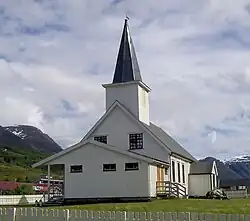 View of the village chapel