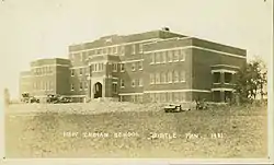 External view of Birtle Indian Residential School building